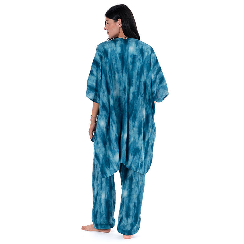 Turquoise Tide Kimono