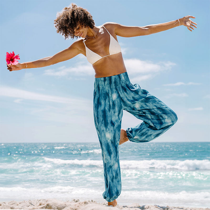Turquoise Tide Harem Pants
