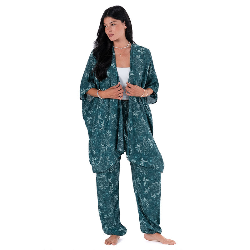 Jade Dahlia Lounge Set