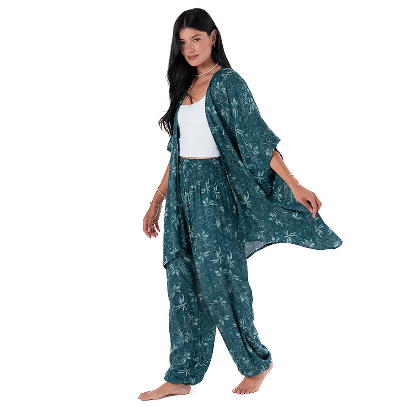 Jade Dahlia Lounge Set