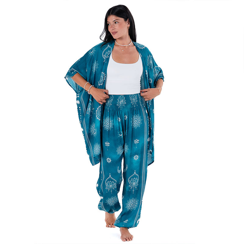 Lanna Lagoon Harem Pants