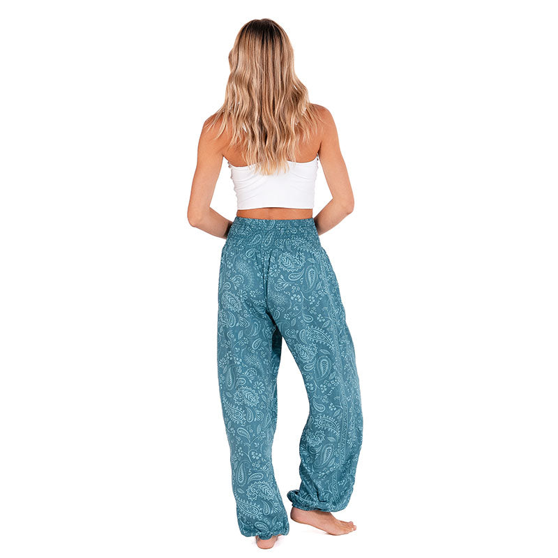 Pacific Paisley Harem Pants