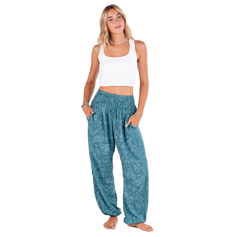 Pacific Paisley Harem Pants