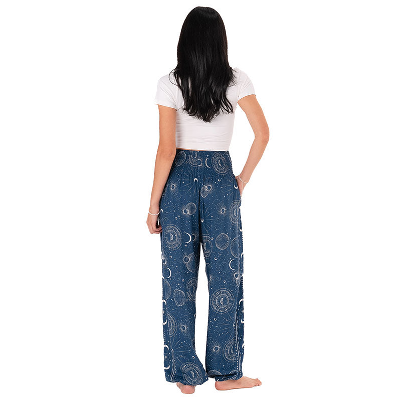 Sapphire Moonlight Harem Pants, back
