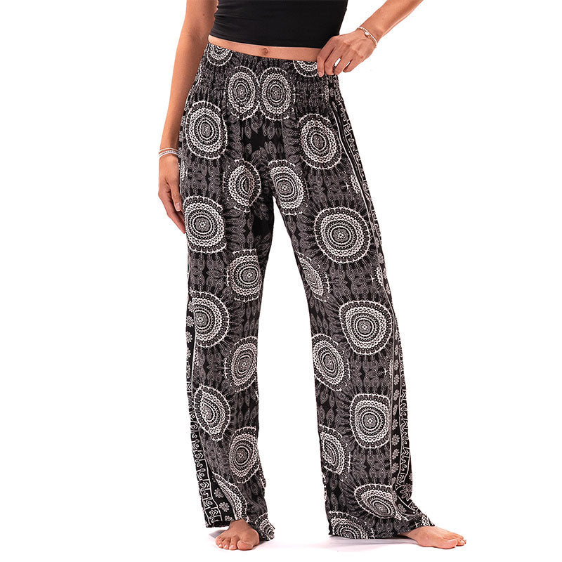 Bondi Printed Wide Leg Pants, front