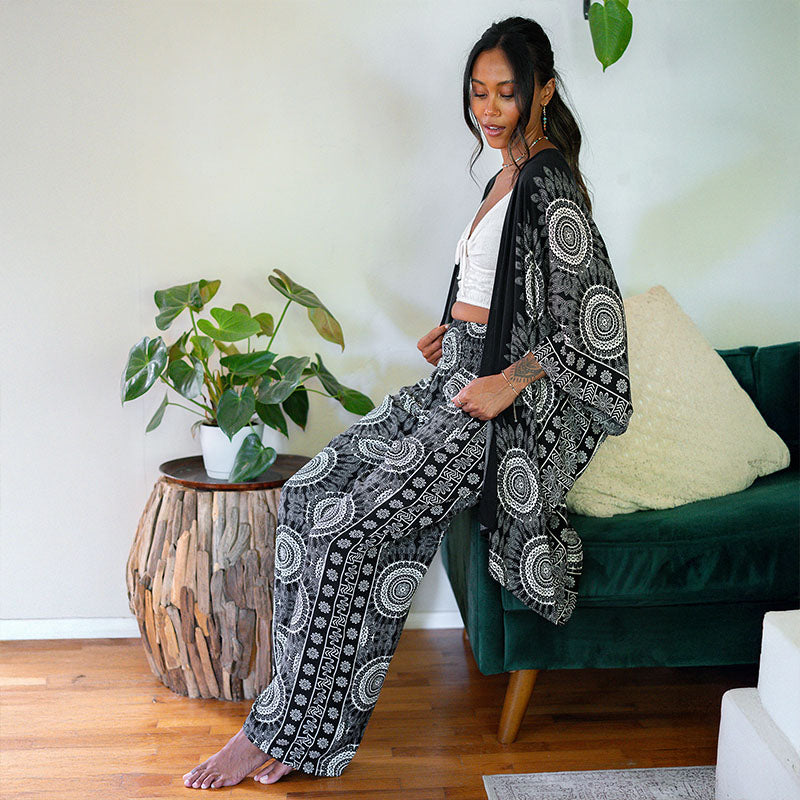 Bondi Printed Wide Leg Pants