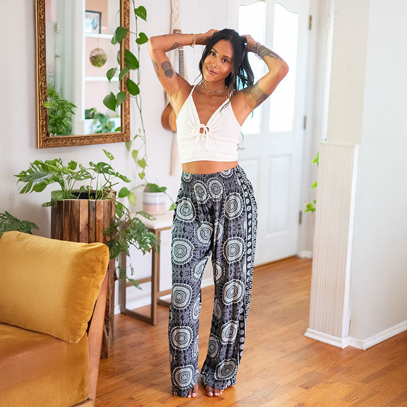 Bondi Printed Wide Leg Pants