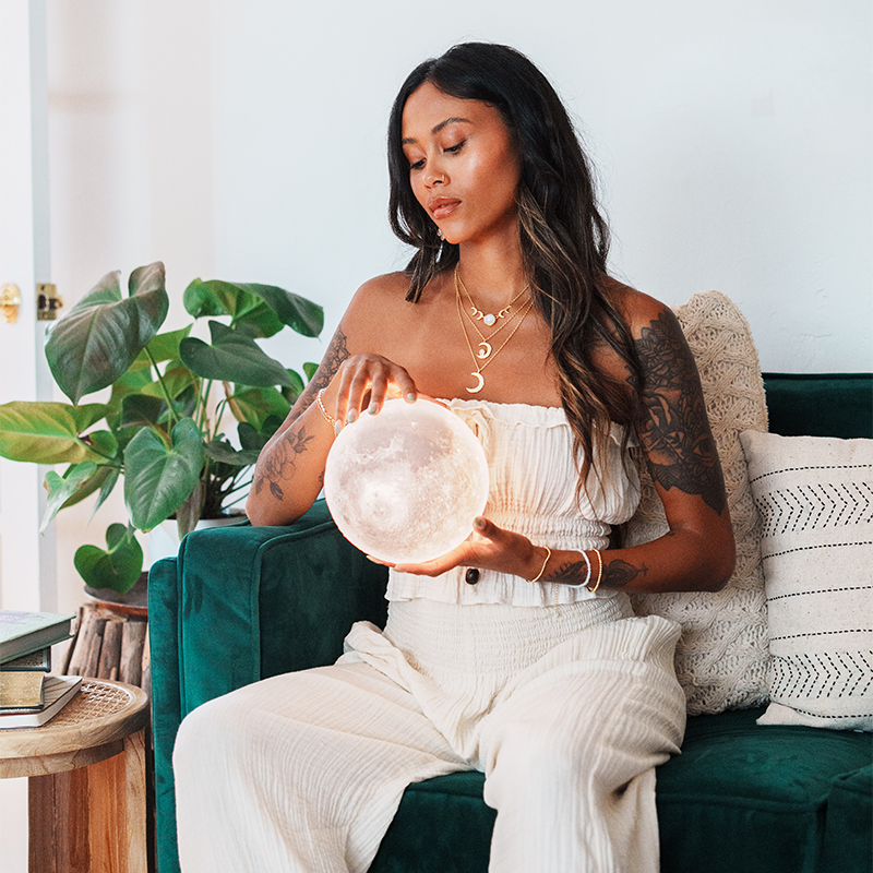 Cream Wide Leg Cotton Pants