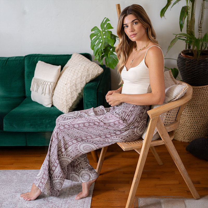Nosara Printed Wide Leg Pants