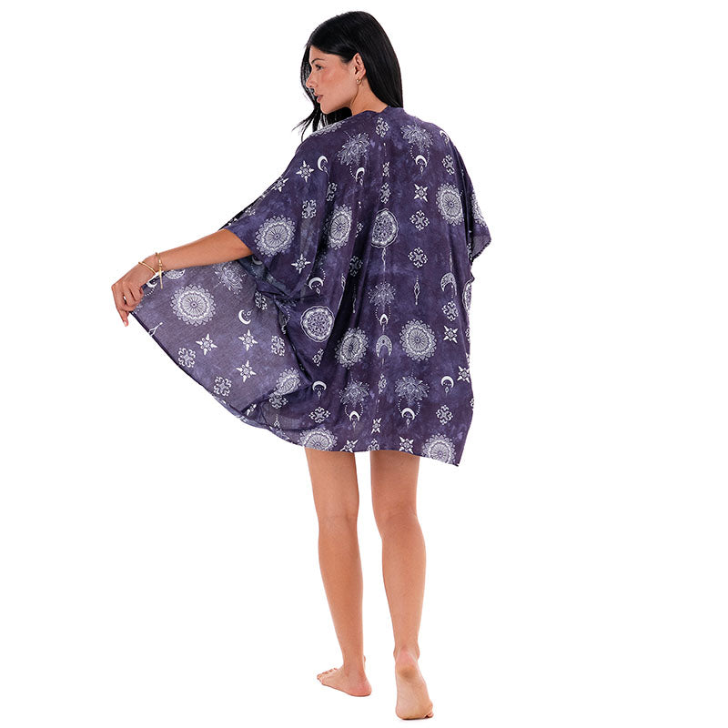 Mystic Plum Demi Kimono