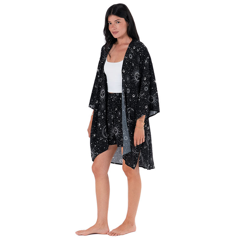 Raven Cosmic Sky Shorts Lounge Set