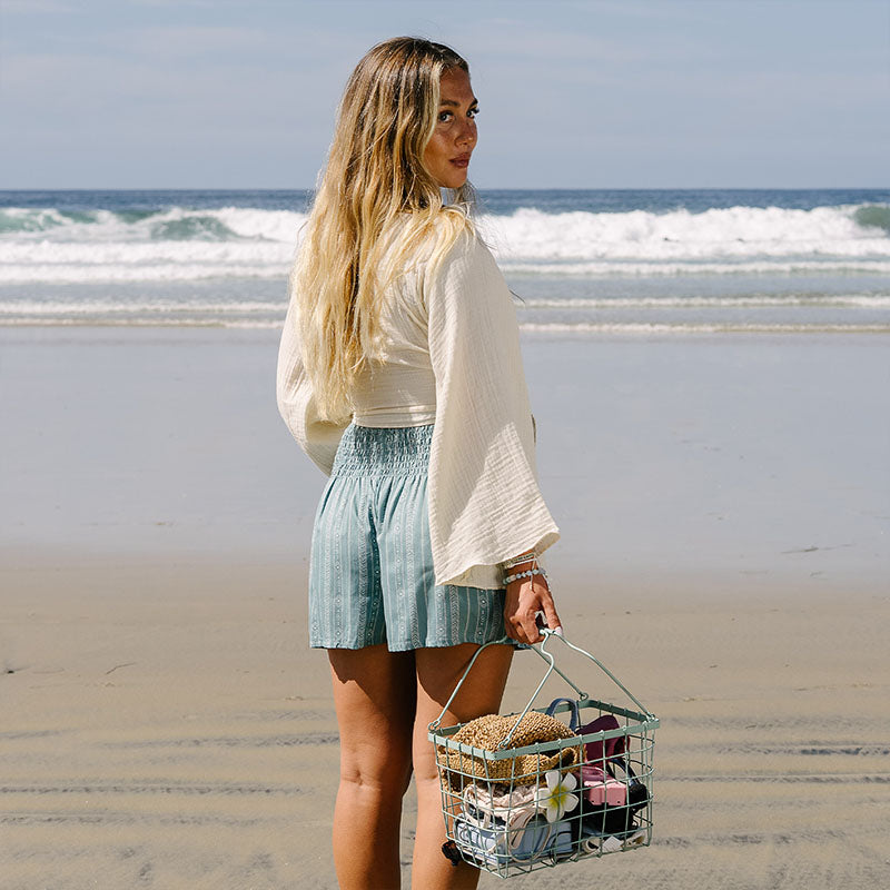 Seafoam Tribal Shorts