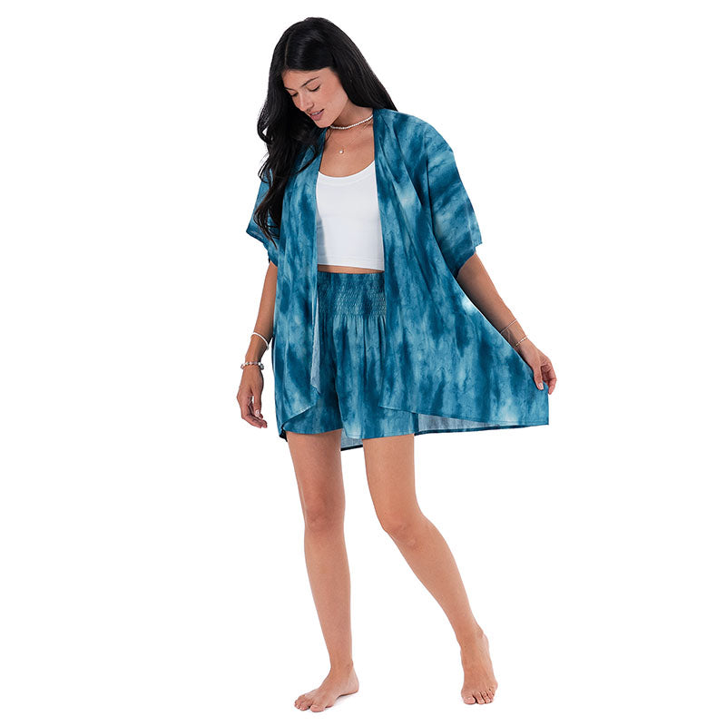 Turquoise Tide Demi Kimono