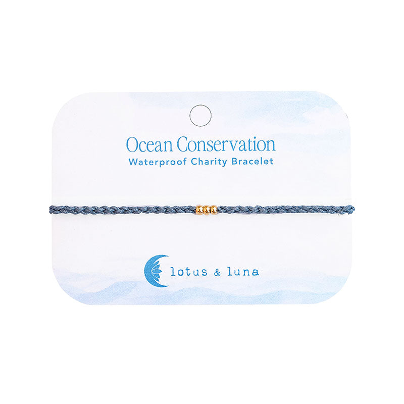 Ocean Conservation Charity Bracelet