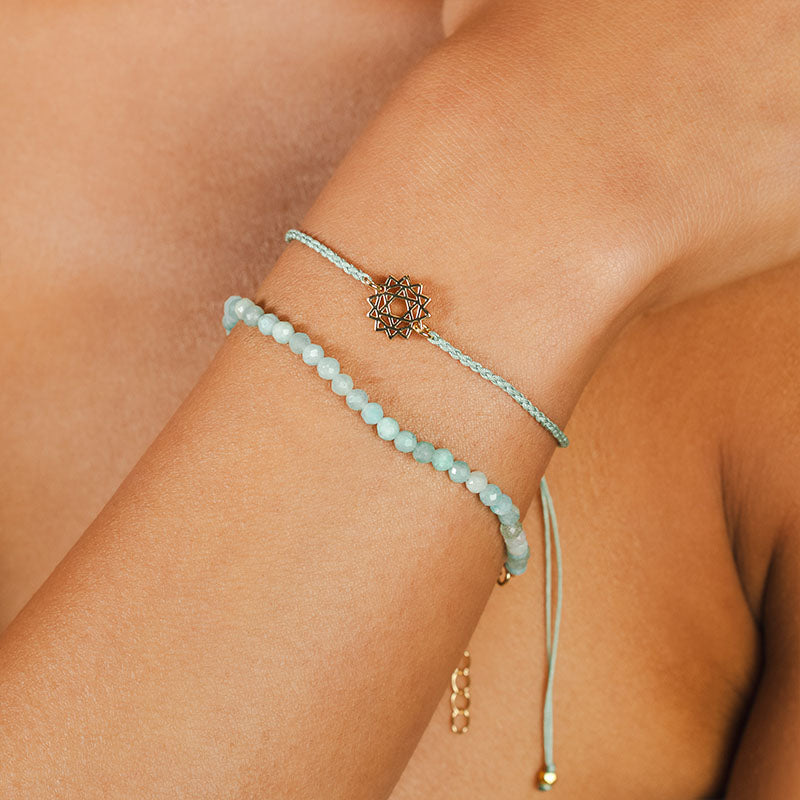 Inner Peace 3mm Metal Accent Bracelet