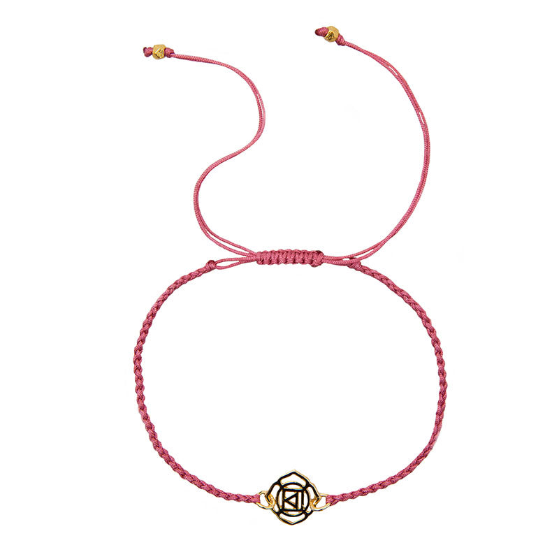 Root Chakra Braided Bracelet