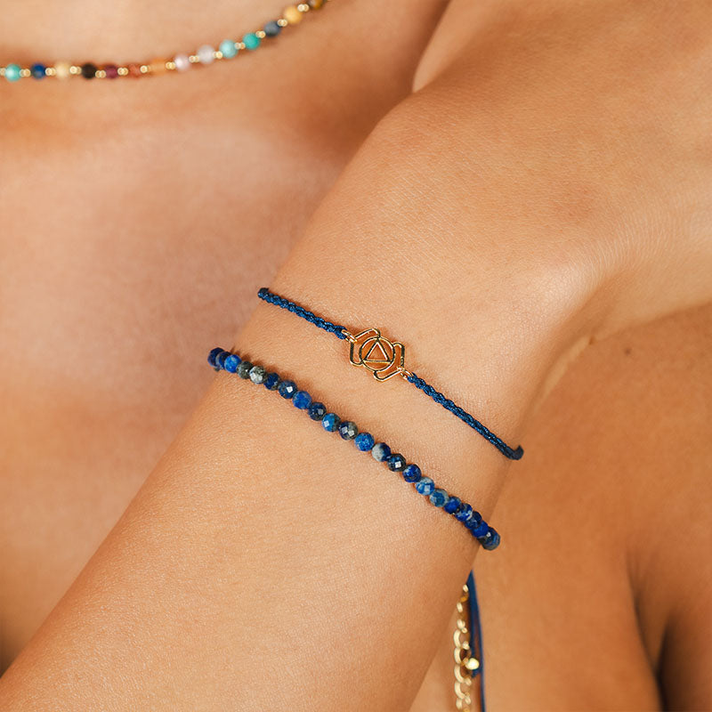 Wisdom 3mm Metal Accent Bracelet