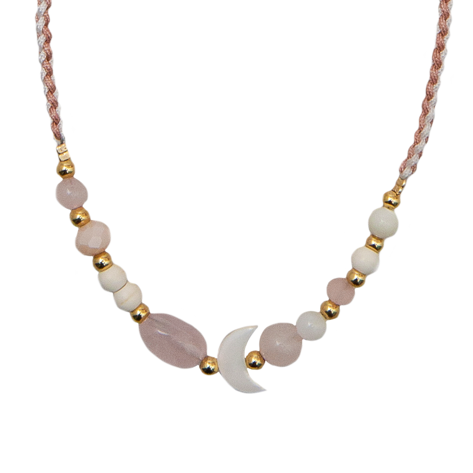 Equinox Eclipse Necklace, flat lay