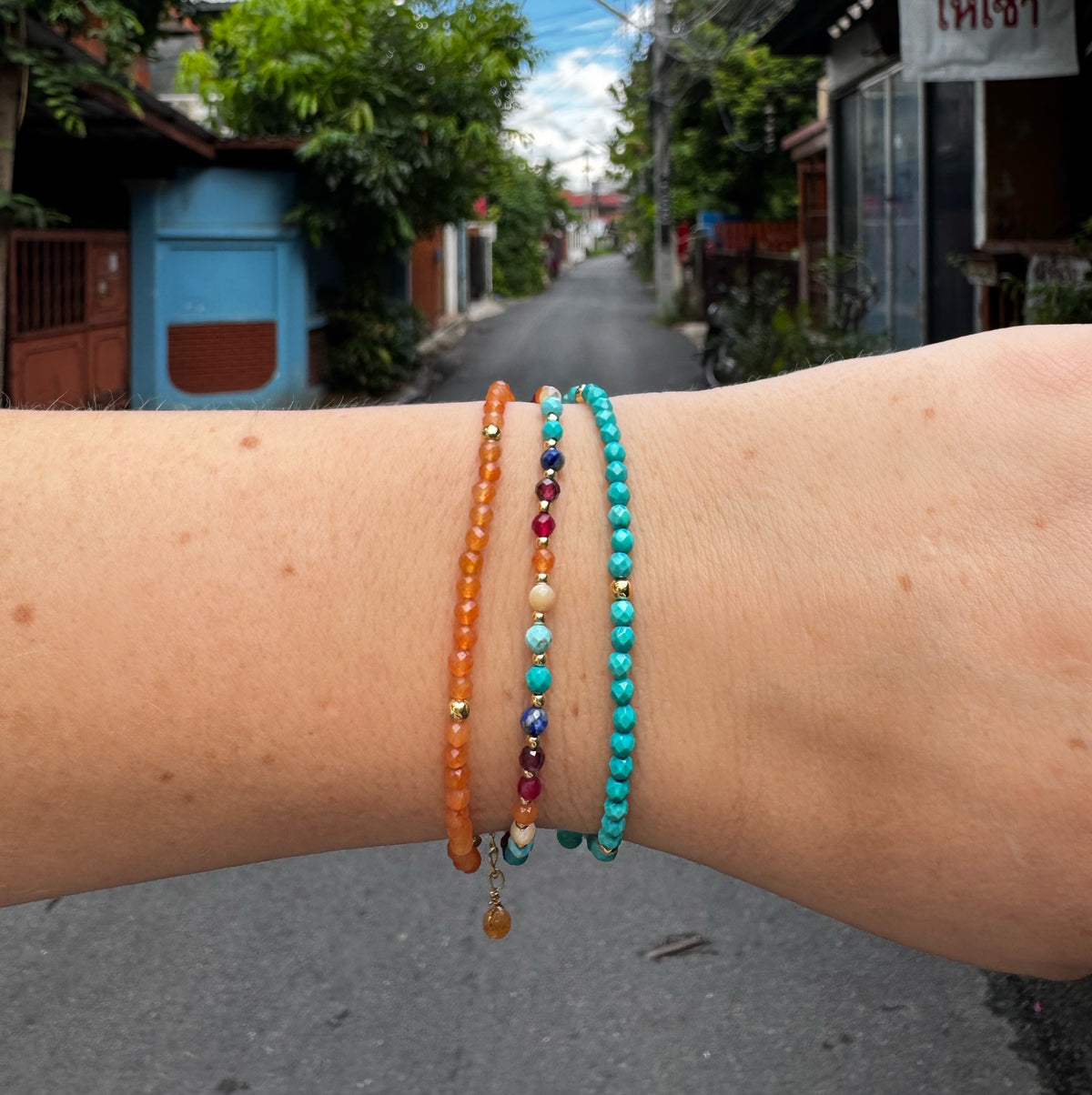 Growth 3mm Metal Accent Bracelet