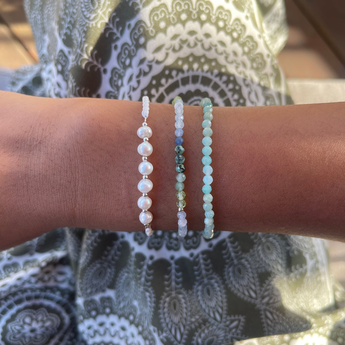 Sea Salt Mermaids Pearl Bracelet