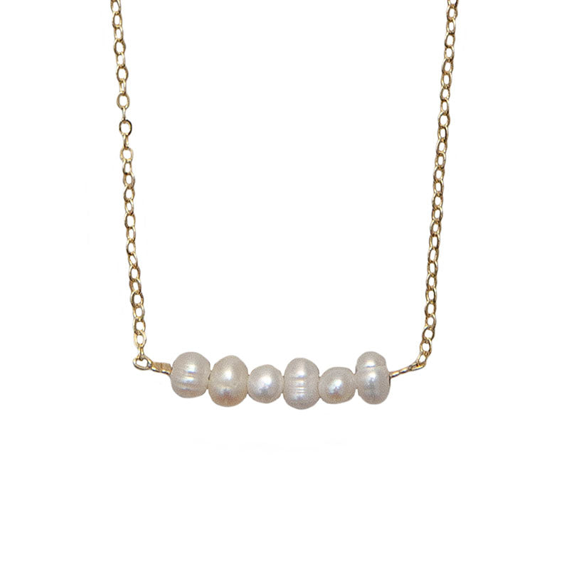 Pearl Bar Necklace