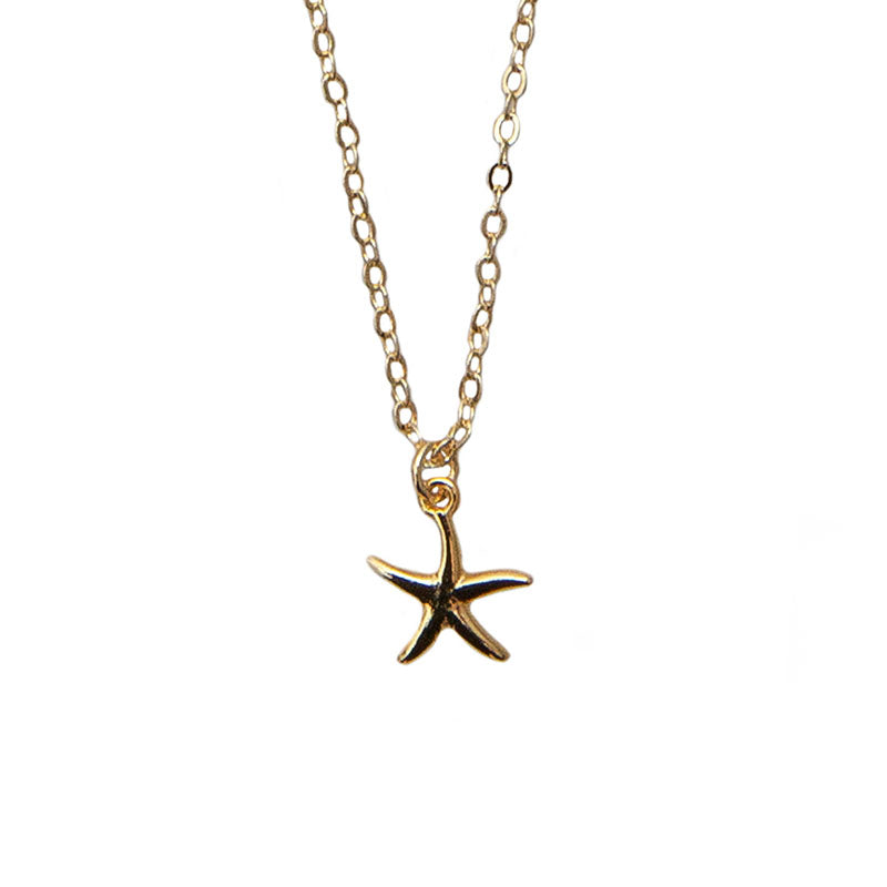 Starfish Charm Necklace
