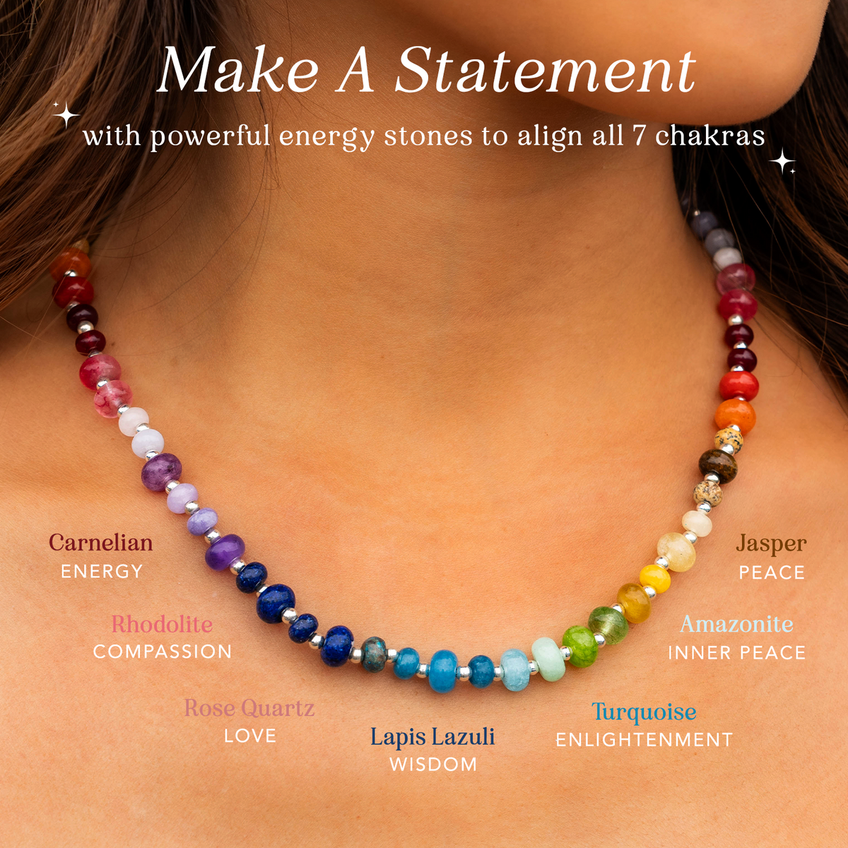 Master Healer Statement Healing Necklace
