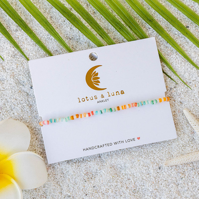 Paradise Cove Mini Puka Anklet