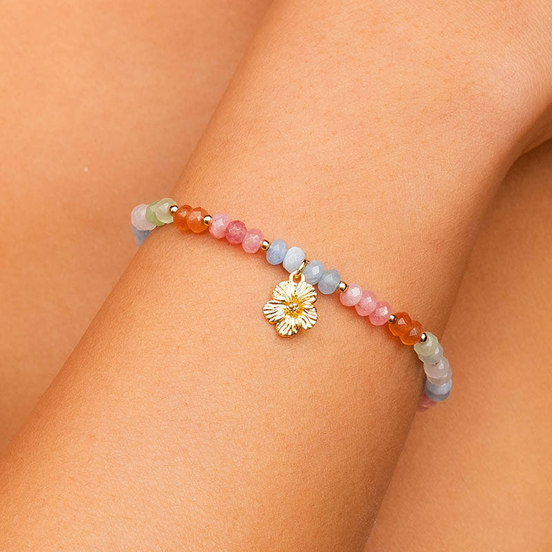Frosted Berry Bracelet Stack