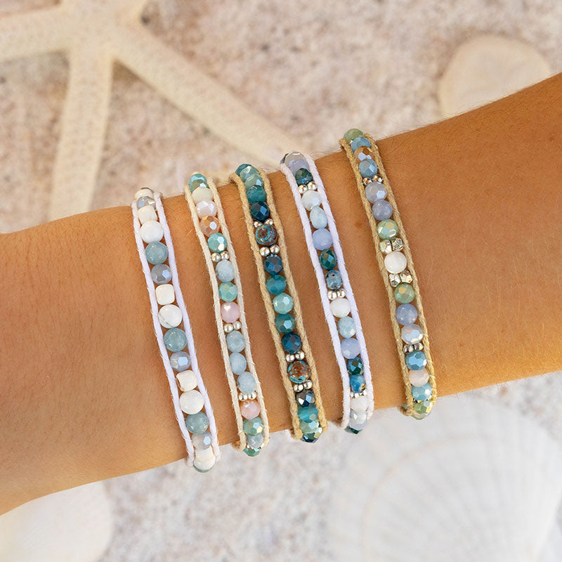 Sapphire Surf Healing Bracelet