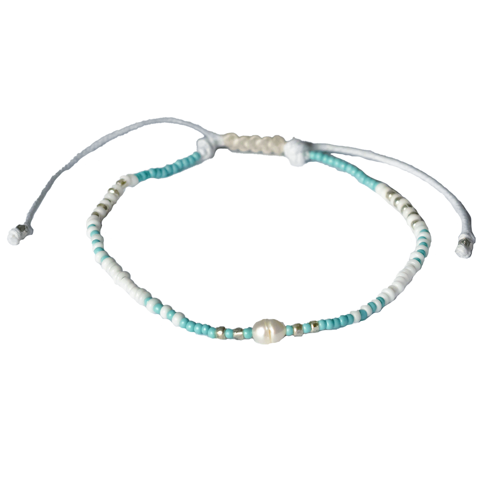 Wavebreak Seedbead Anklet