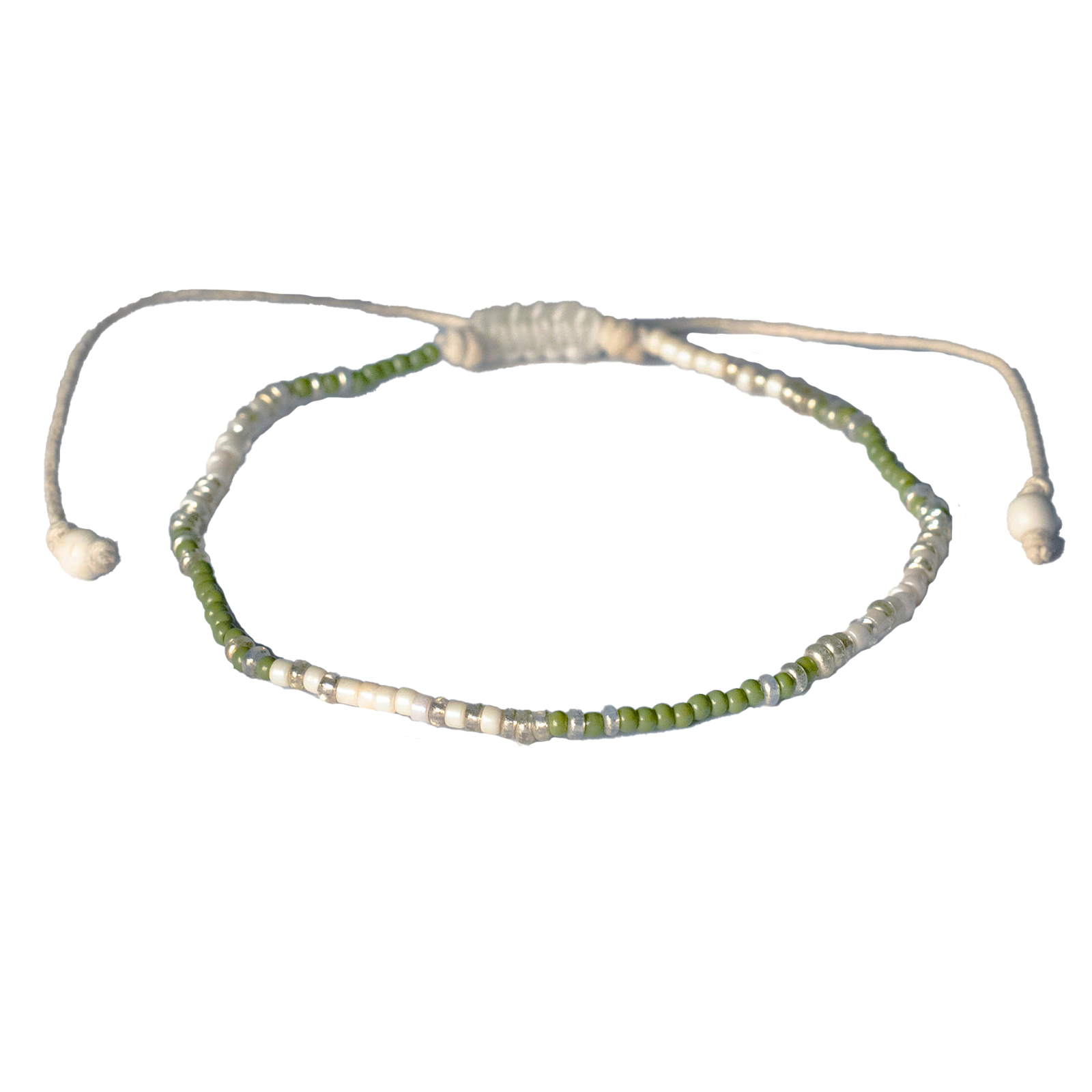 Tides of Tuscany Seedbead Anklet