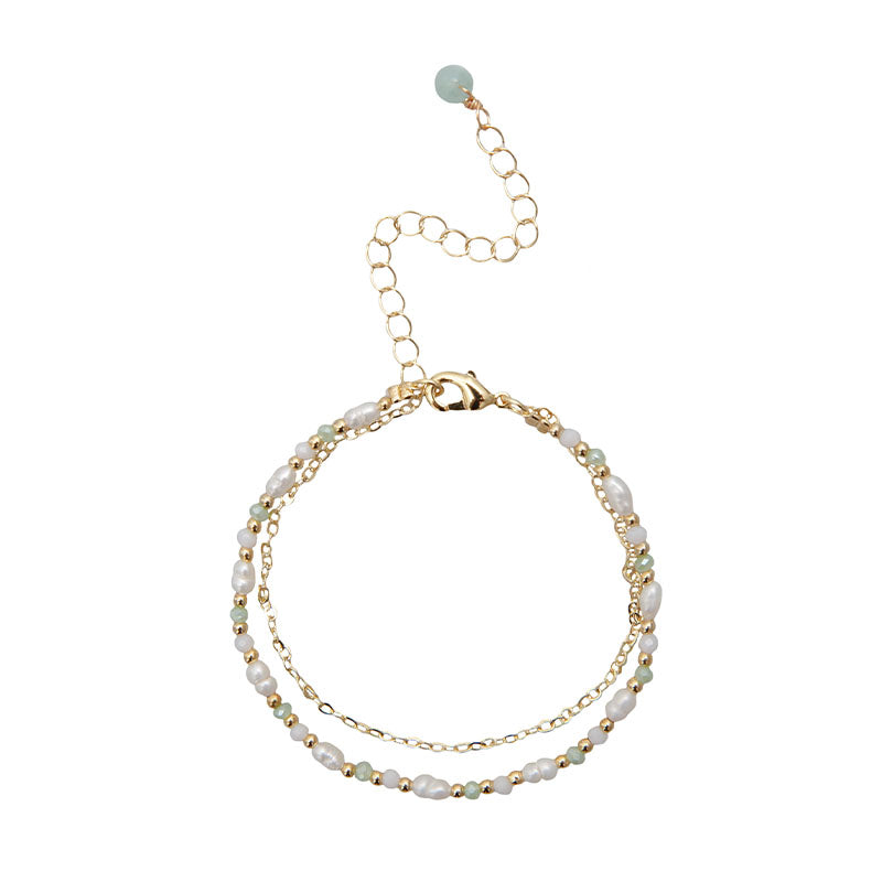 Eden Everglow Bracelet, flat lay overhead