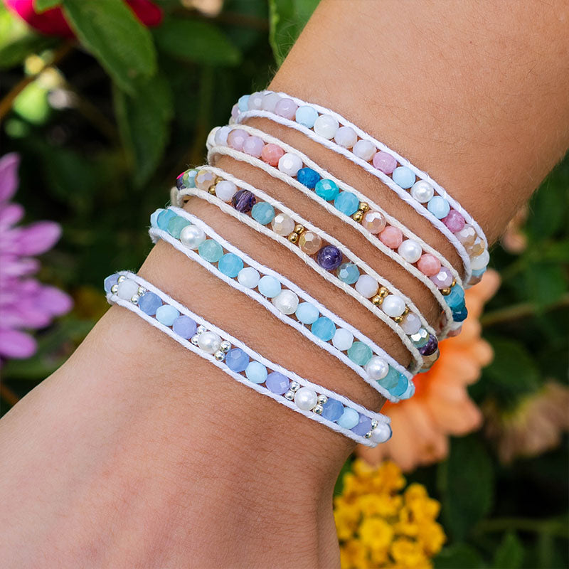 Coral Kiss Seaglow Single Bracelet