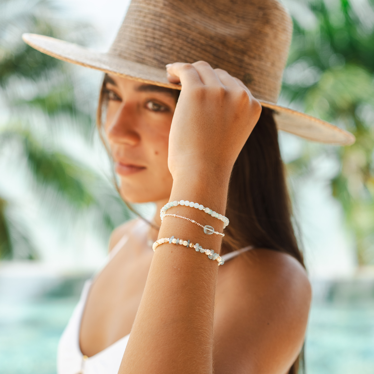 Aquamarine Bracelet