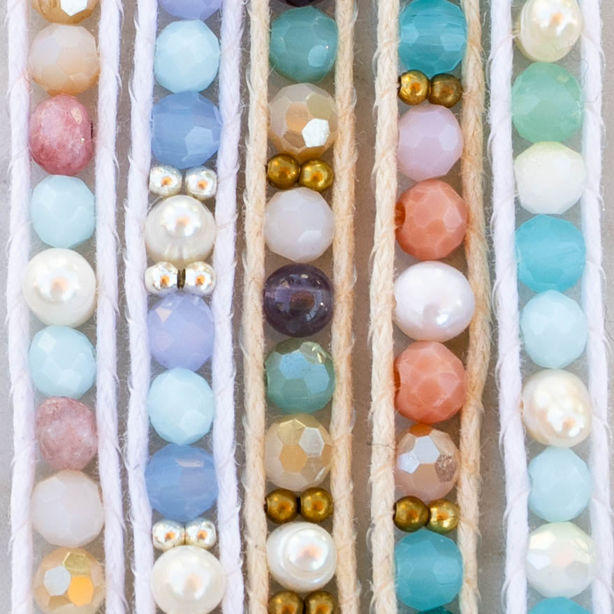 Coral Kiss Seaglow Single Bracelet