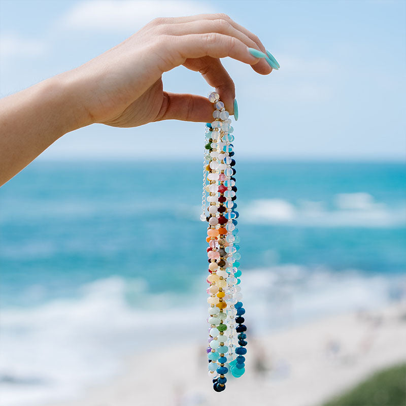 Blue Crush Statement Healing Necklace