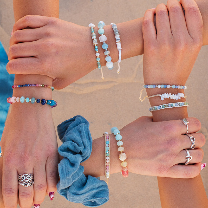 Choose Happiness Statement Healing Bracelet