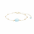 Aquamarine Bracelet - LotusAndLuna