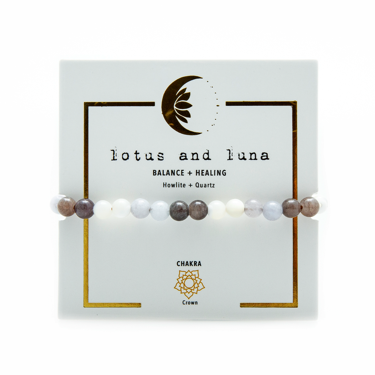 Balance + Healing 6mm Healing Bracelet - LotusAndLuna