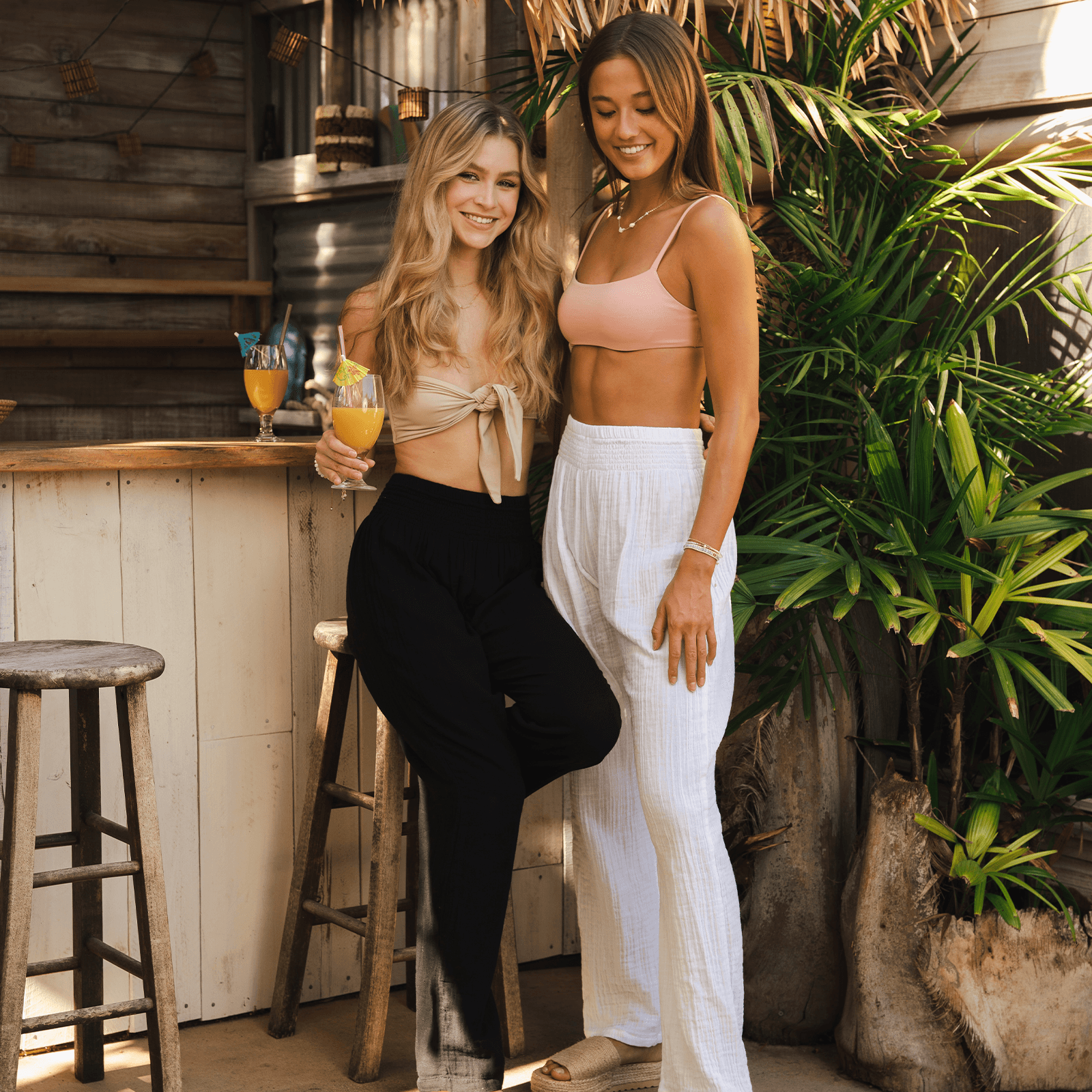 Black cotton sales wide leg pants