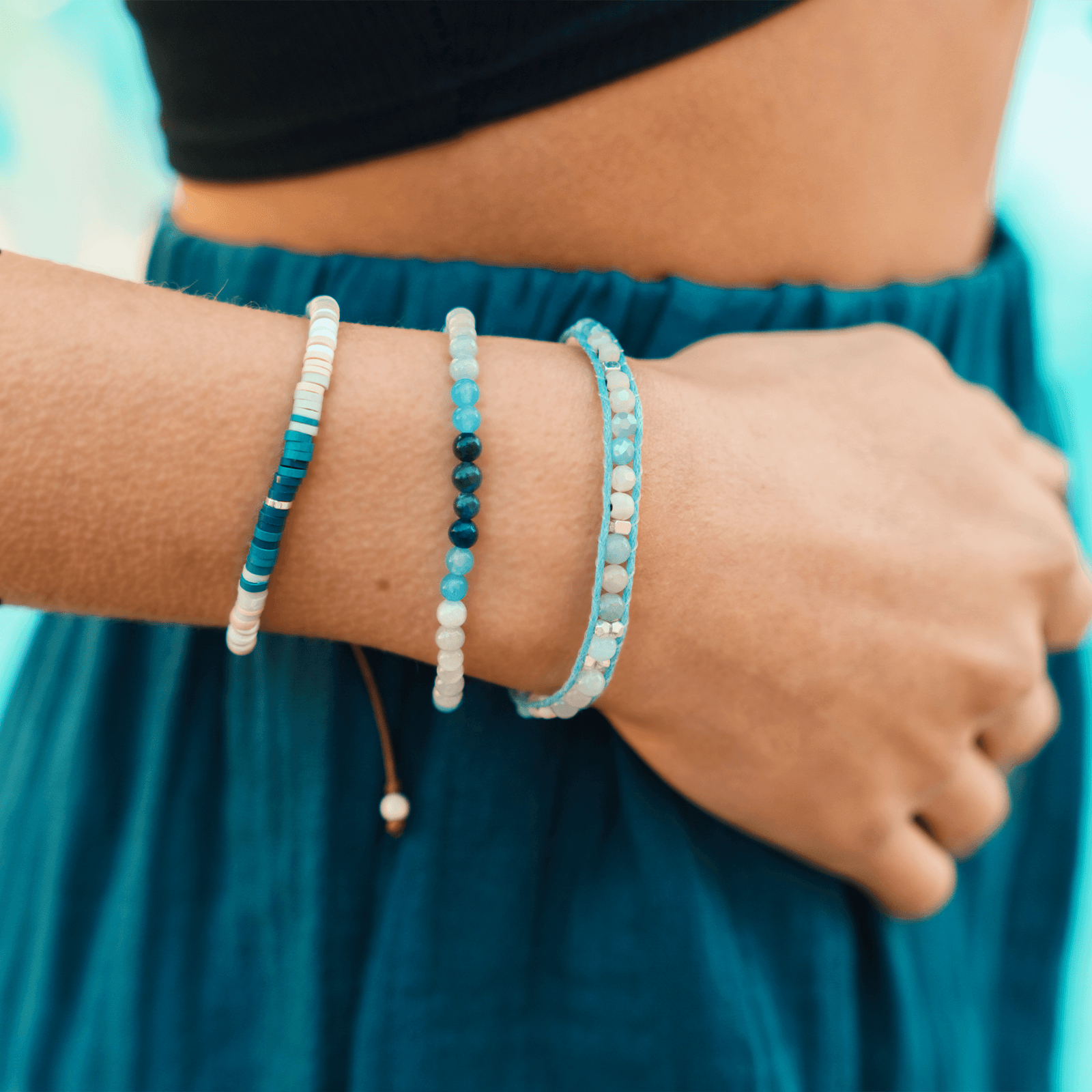 Clarity Confidence 4mm Healing Bracelet Lotus and Luna LotusAndLuna