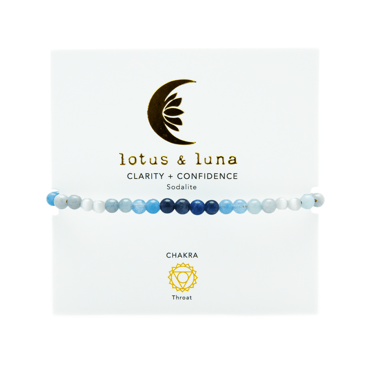 Clarity + Confidence 4mm Healing Bracelet - LotusAndLuna