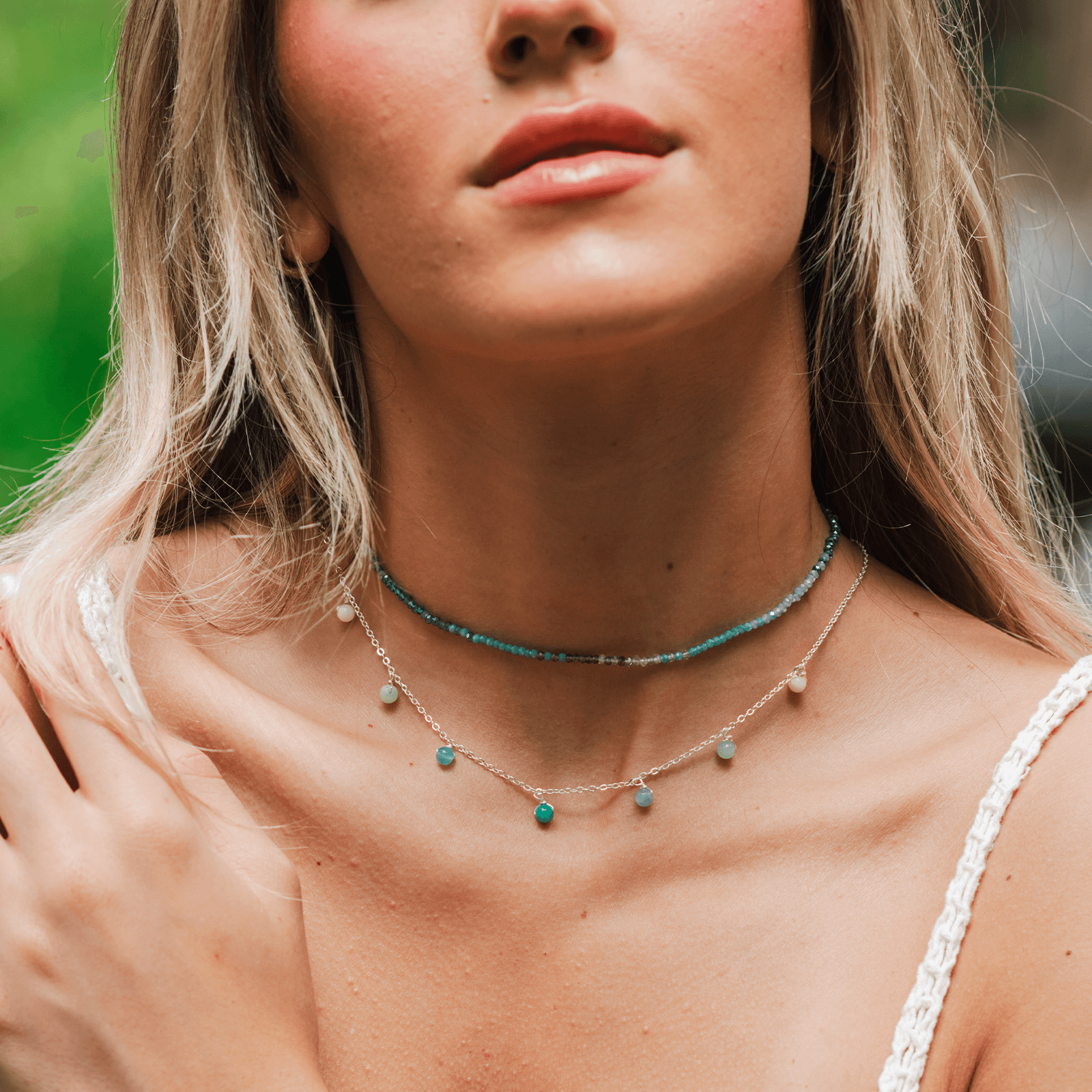 Amazonite Necklace | Lotus and Luna - LotusAndLuna