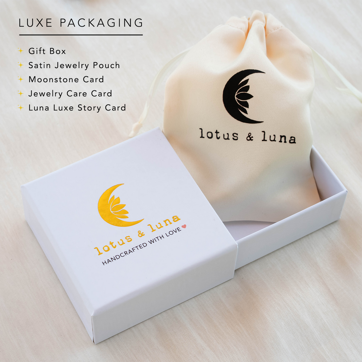 Golden Spirit Crescent Necklace