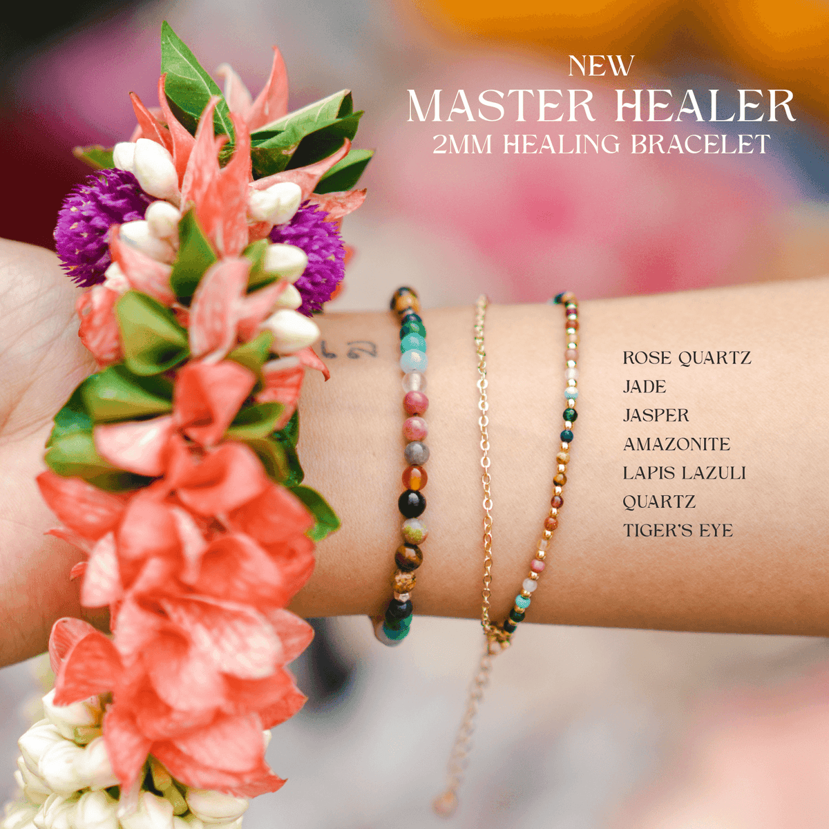 Master Healer Layered Bracelet Stack - LotusAndLuna