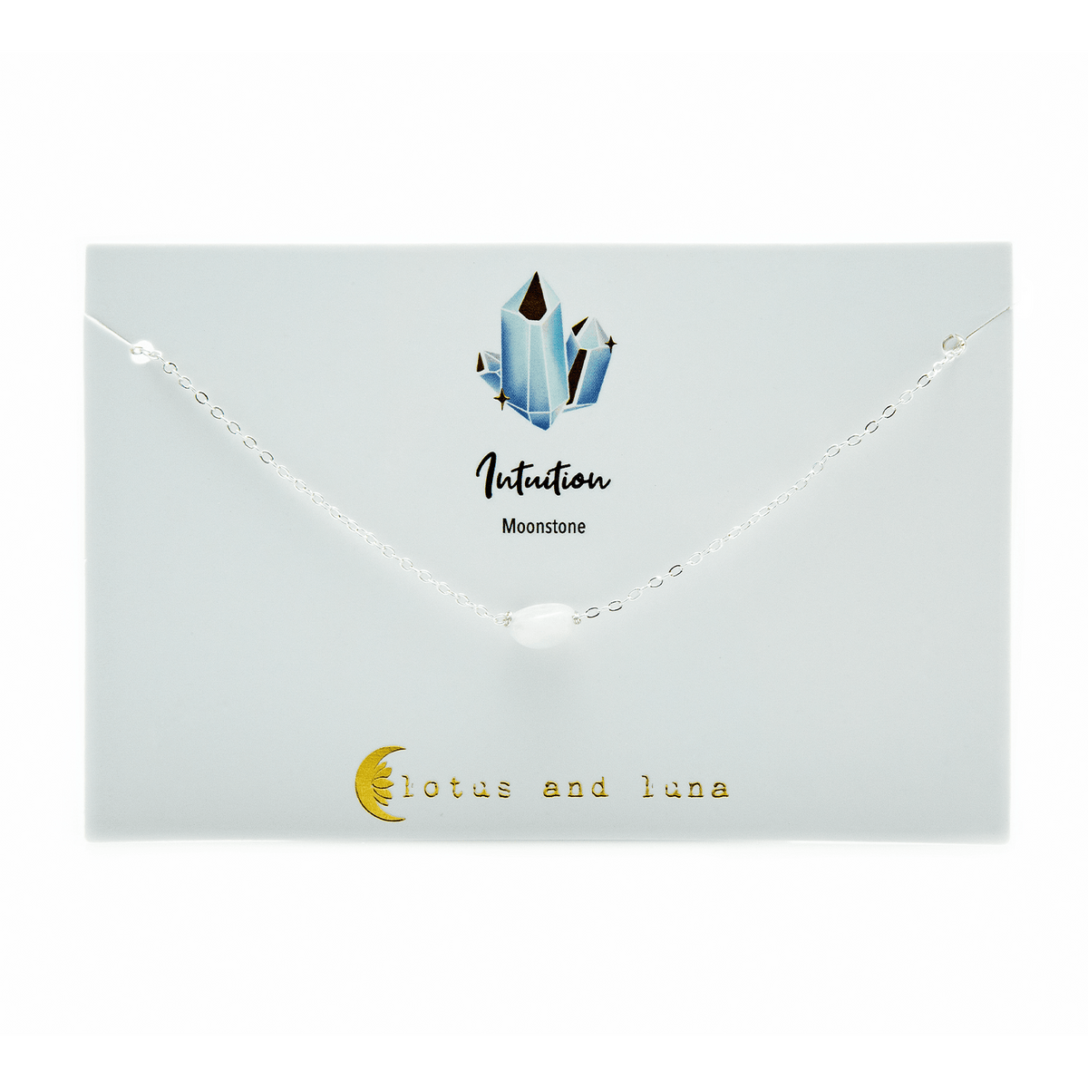 Moonstone Necklace - LotusAndLuna