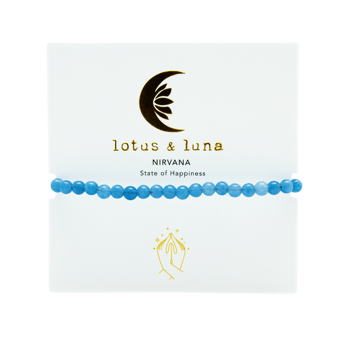 Nirvana 4mm Healing Bracelet - LotusAndLuna