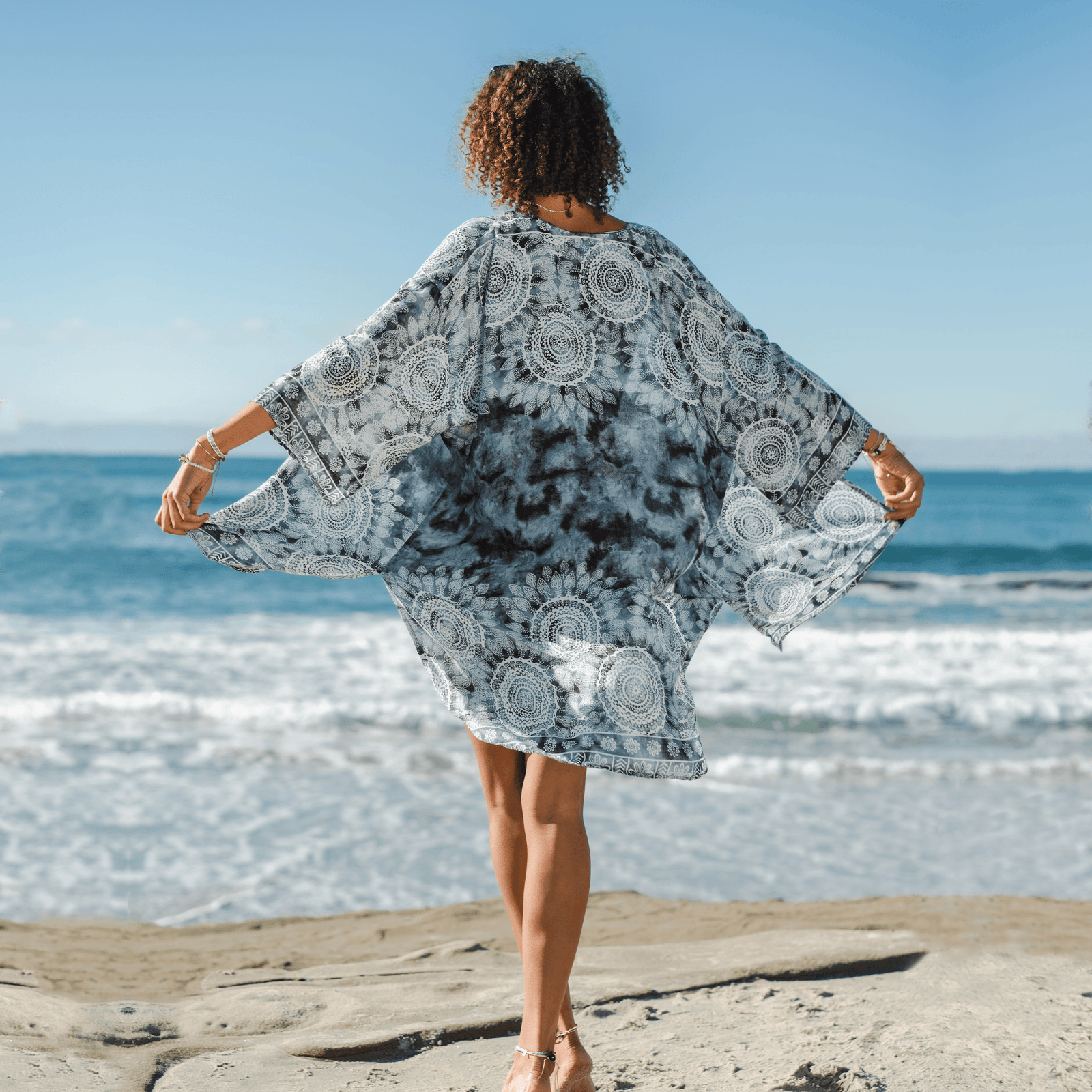 Lahaina Mandala Kimono Cover Up