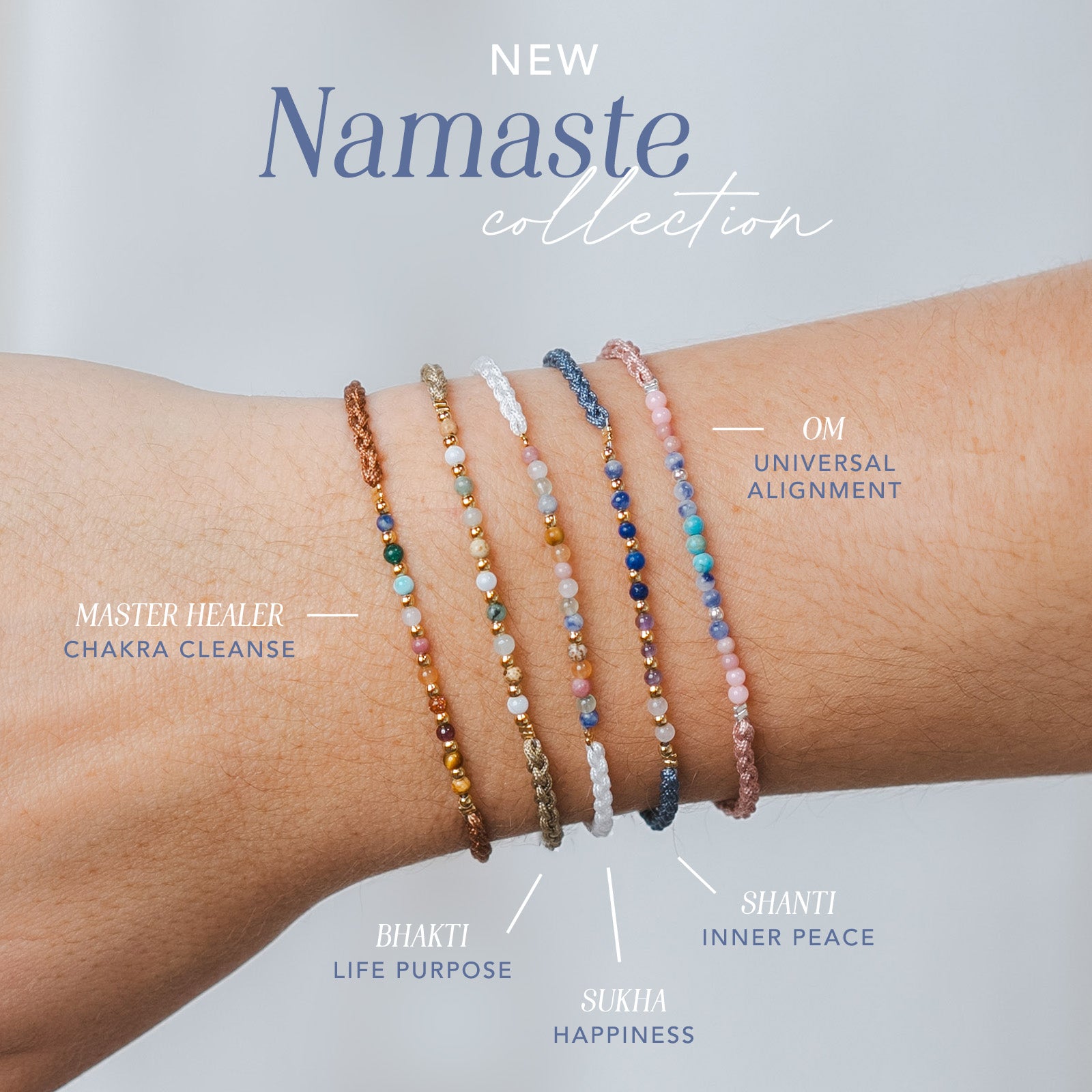 Master Healer Namaste Bracelet Lotus and Luna LotusAndLuna